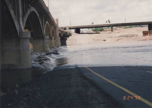 16,000 cfs - Northbound Mill Avenue