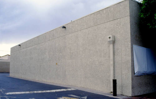 Side of Mill Ave. building