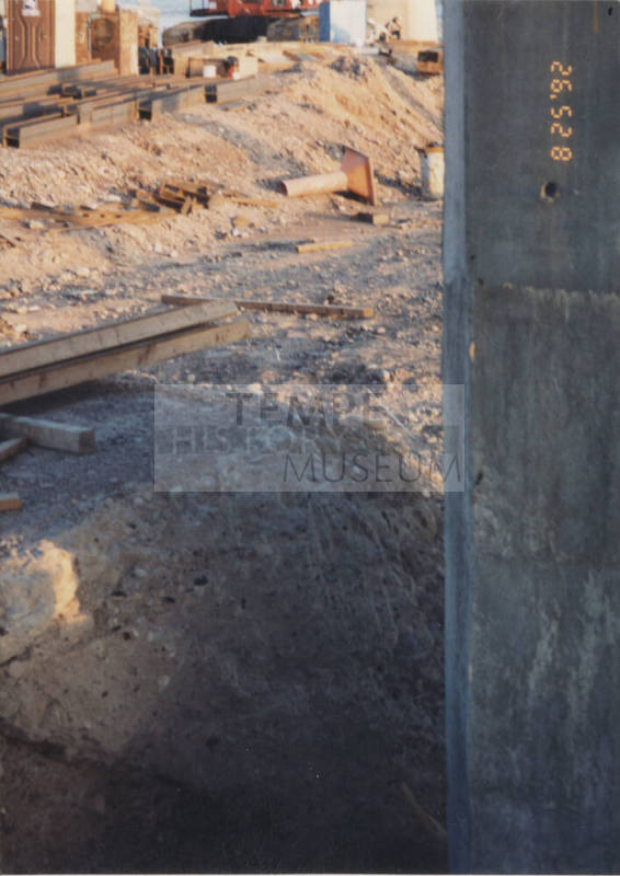 Falsework Storage Area