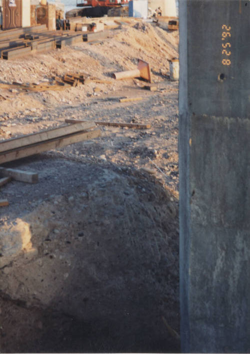 Falsework Storage Area