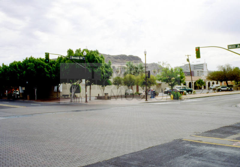 Northeast corner of 7th St. and Mill Ave.