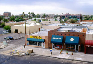 Buildings south of 6th St. and Mill Ave.