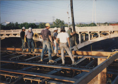 Span 2 Soffit and Web Pour