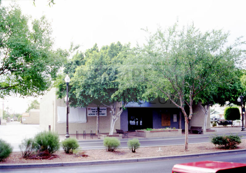 Buildings on Mill Ave. near 7th st.