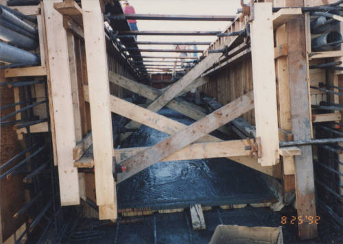 Span 2 Soffit and Web Pour