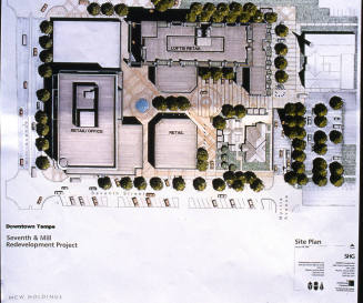 Mill and 7th St. Redevelopment Sketch