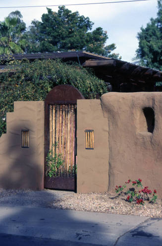 Gate at 599 W. 5th St. residence