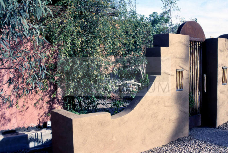 Gate at 599 W. 5th St. residence