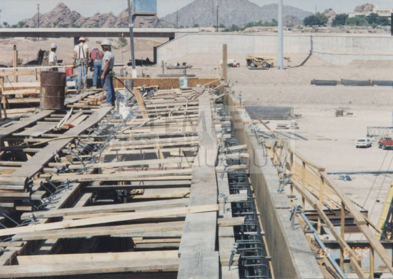 Span 3 Girder and Soffit Formed