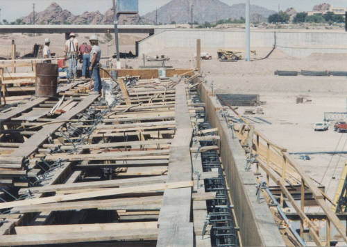 Span 3 Girder and Soffit Formed