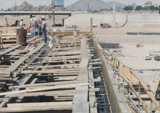 Span 3 Girder and Soffit Formed