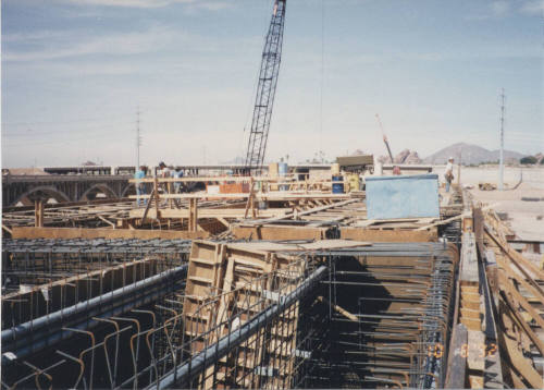 Span 3 Girder and Soffit Formed