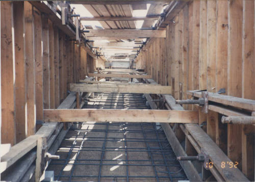 Soffit Formed and Rebar Placed Span 3