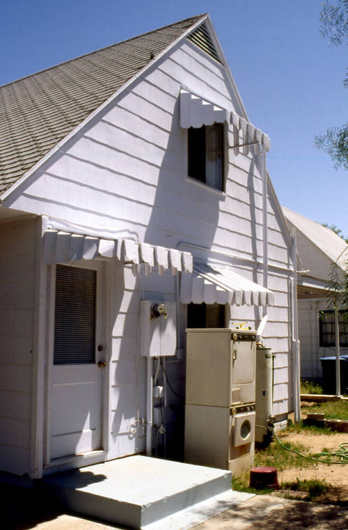 Residence north of 1110 S. Farmer Ave.