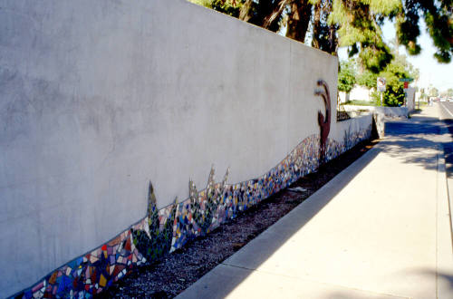 Date Palm Manor sign, W. Palmcroft Dr. and S. Mill Ave.