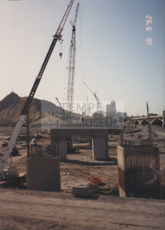 Piers 3 Through 7 Construction at East Looking South