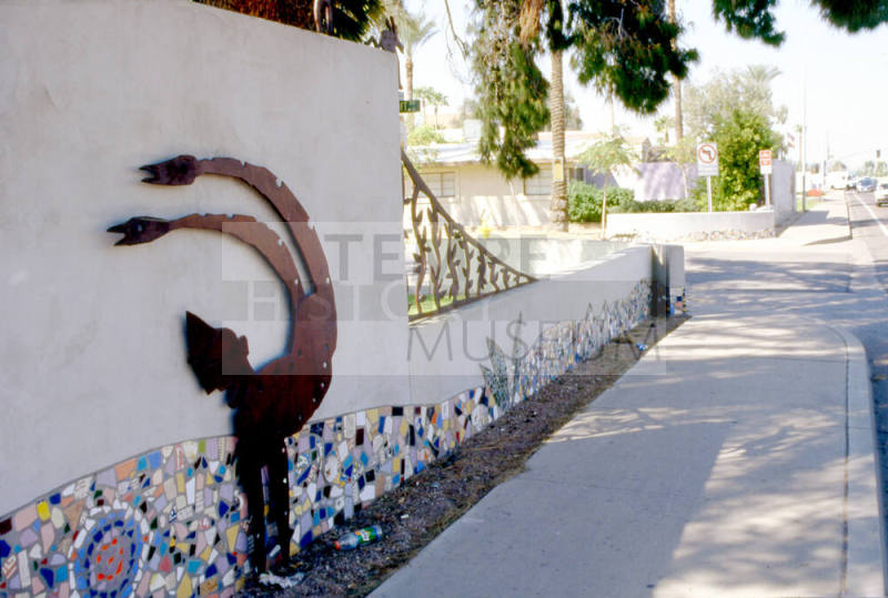 Wall Art, Date Palm Manor, Southwest of Mill Ave. and Broadway Rd.