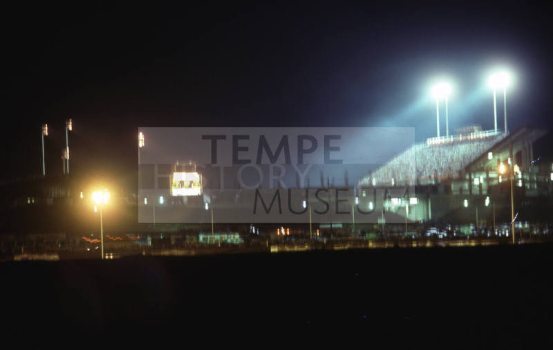 Sun Devil Stadium at Night