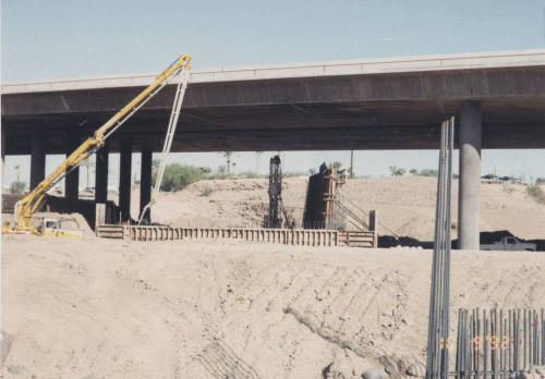 Retaining Wall Northeast-1 Pour