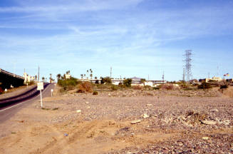 Mill Ave. Roadway Through Dry Salt River