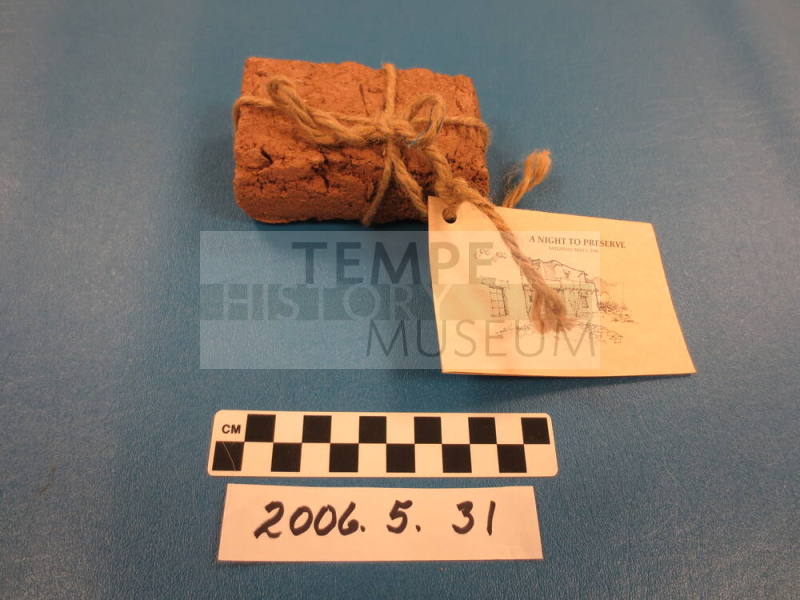 Brick, A Night to Preserve, May 6, 2006 with Attached Card