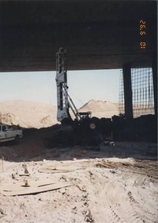 Drilling Shafts (48"0) Northbound Access Road Bridge