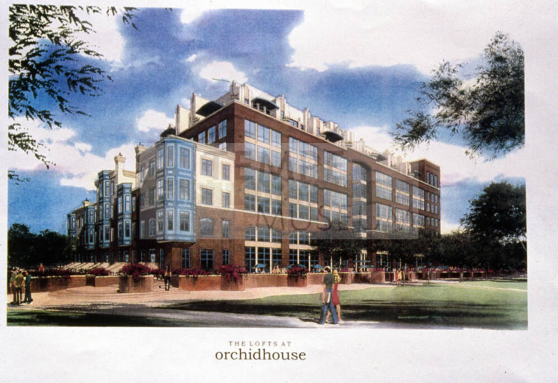 Brickyard Sketch 2 - Orchid House