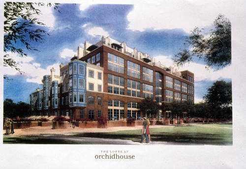 Brickyard Sketch 2 - Orchid House