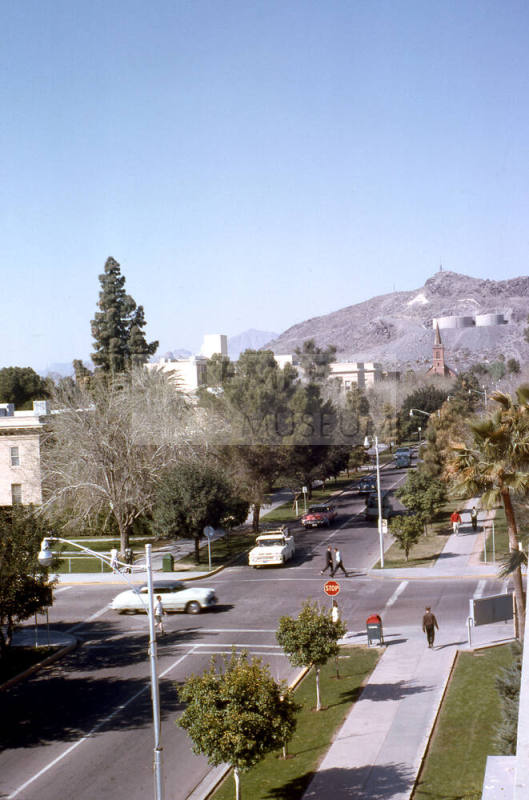 College Avenue at ASU, 1963