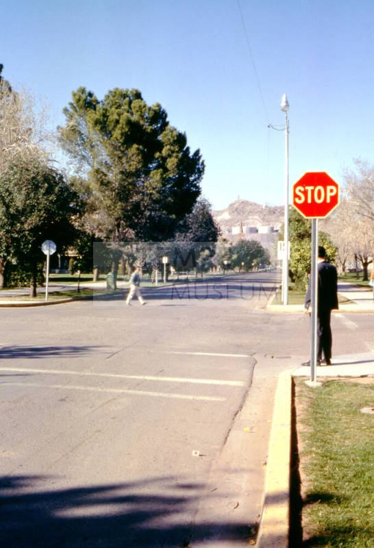 College Avenue at ASU, 1962