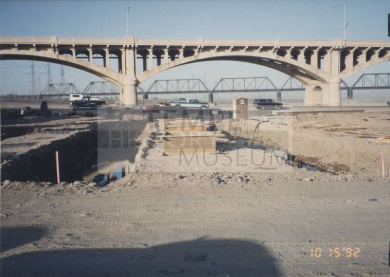 Falsework Footing Excavation Span 5