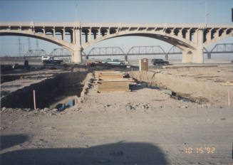 Falsework Footing Excavation Span 5