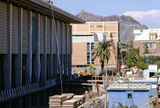 ASU Hayden Library Construction