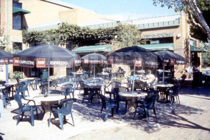 Hayden Square outdoor tables