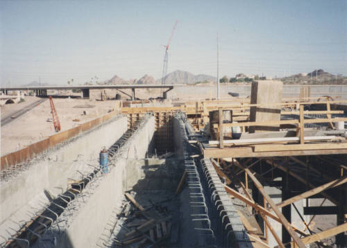 Girders Walls Span 3 - West Side