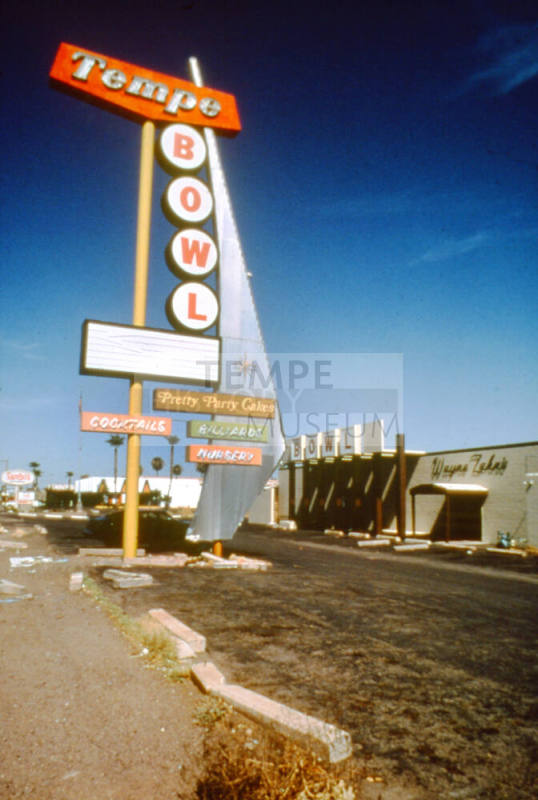 Tempe Bowl, 1100 E. Apache Blvd.