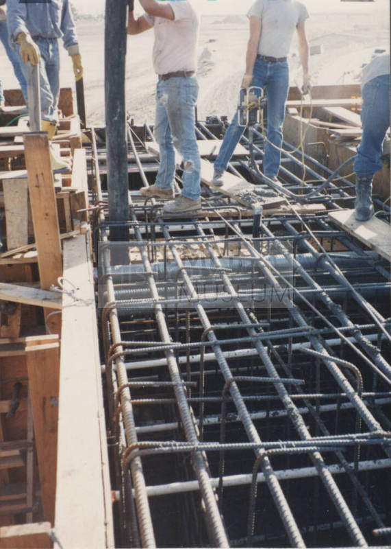 Pier 2 Diaphragm Pour