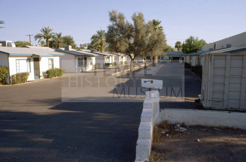 Motor Court, E. Apache Blvd.