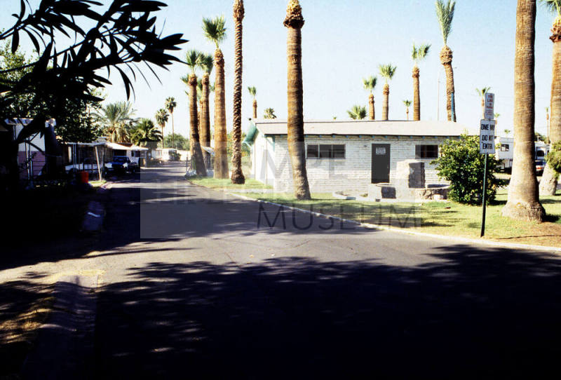 Trailer Court, E. Apache Blvd.