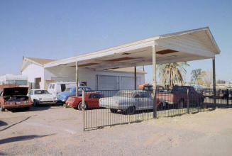 Closed Service Station, E. Apache Blvd.