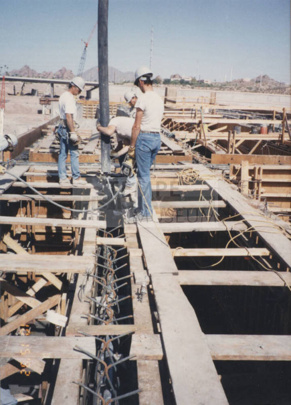 Girder Wall Pour Span 2