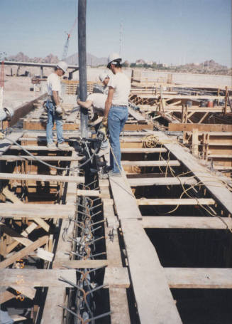 Girder Wall Pour Span 2