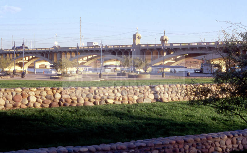 Mill Ave. bridge from Tempe Beach Park