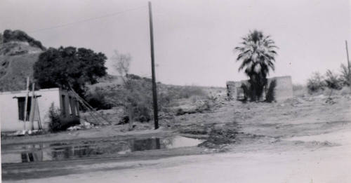 Photograph - View of Damaged San Pablo Barrio Building