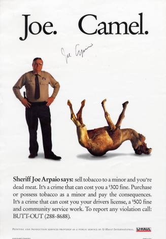 Joe Camel Tobacco Law Poster