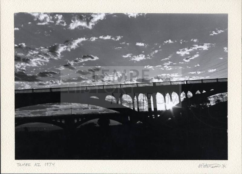 Ash and Mill Ave. Bridges by J. Peterson