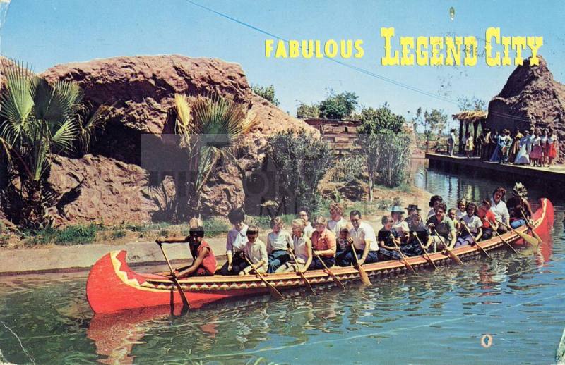 Legend City Postcard