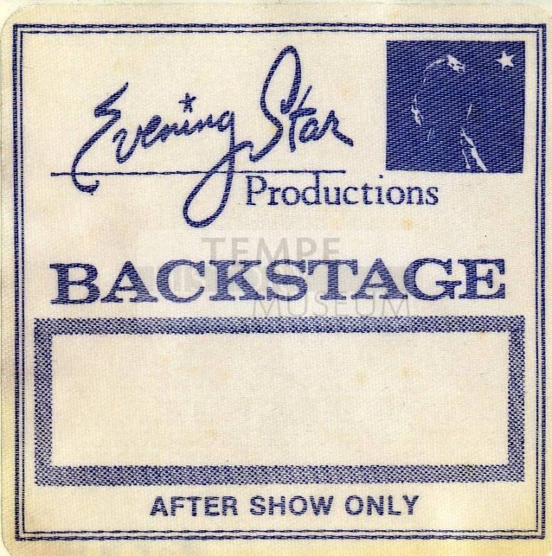 Evening Star Backstage Pass