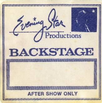 Evening Star Backstage Pass