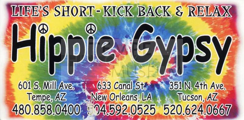 Hippie Gypsy Ticket